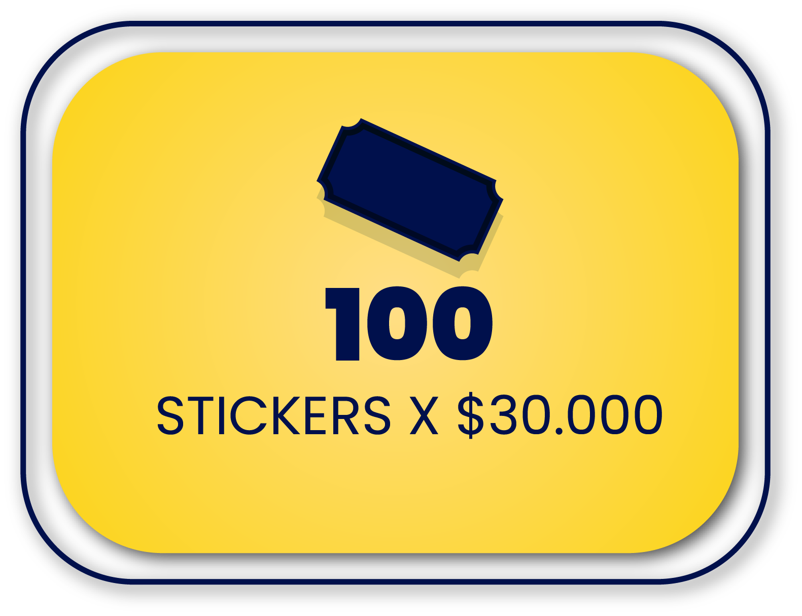 100 stickers