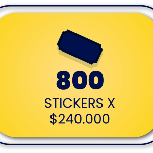 800 Stickers x 240000