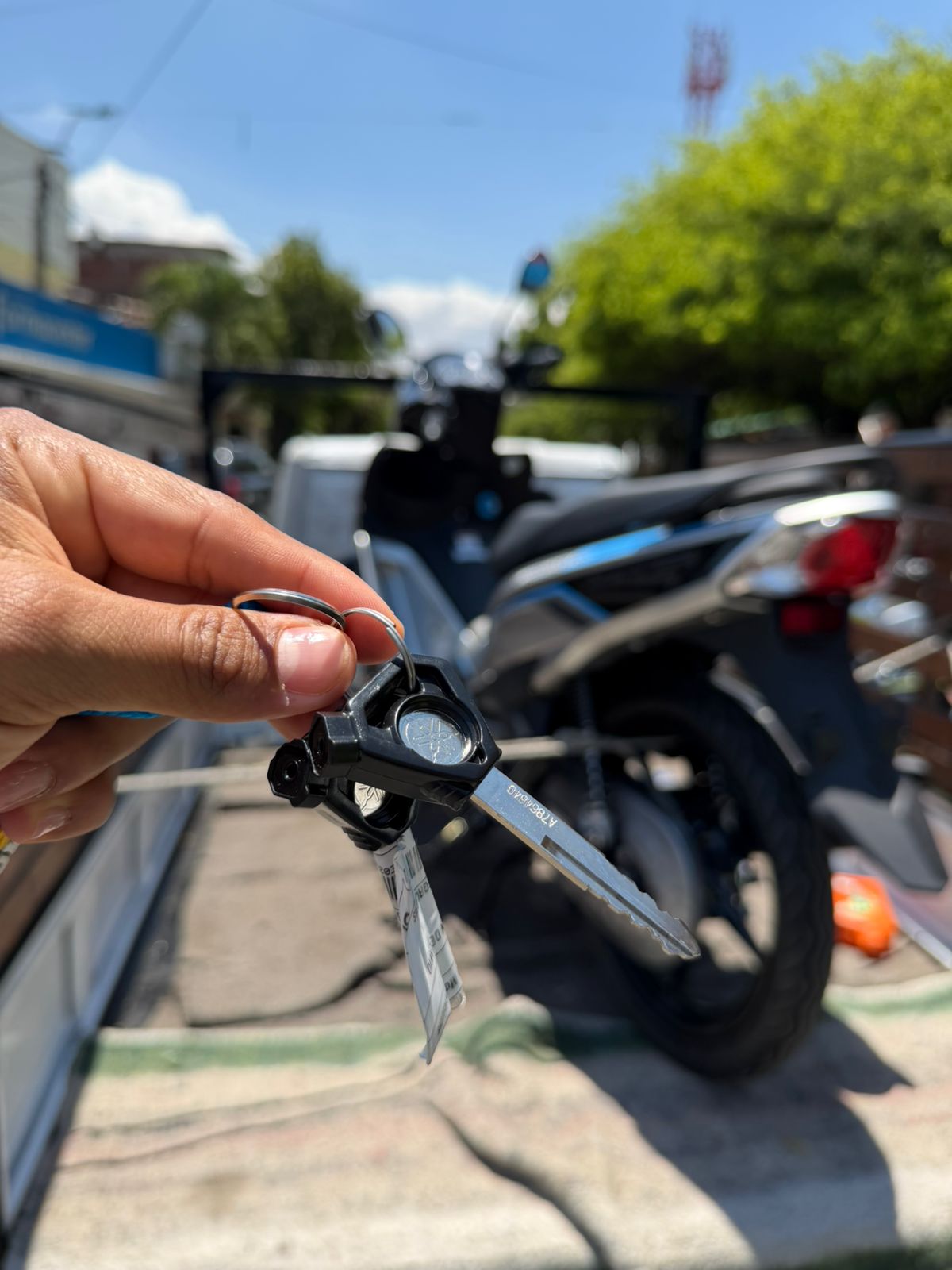 Vista 2 de la moto